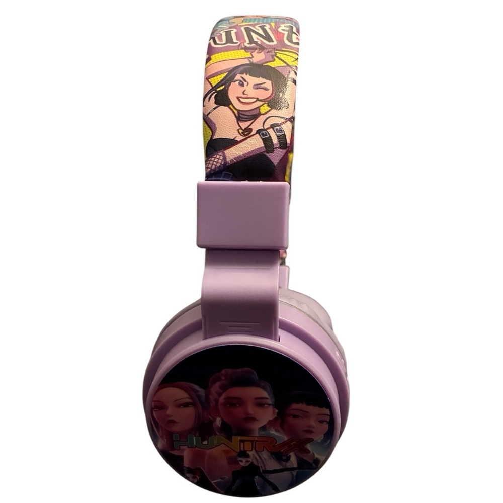 K-pop Wireless Headphones - Purple - Picture 2 of 7